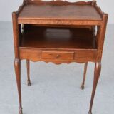 Louis XV-style bedside in 19th century walnut