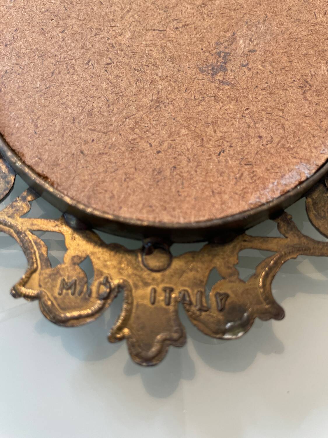 Italian brass frame