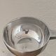 Polished aluminium servant