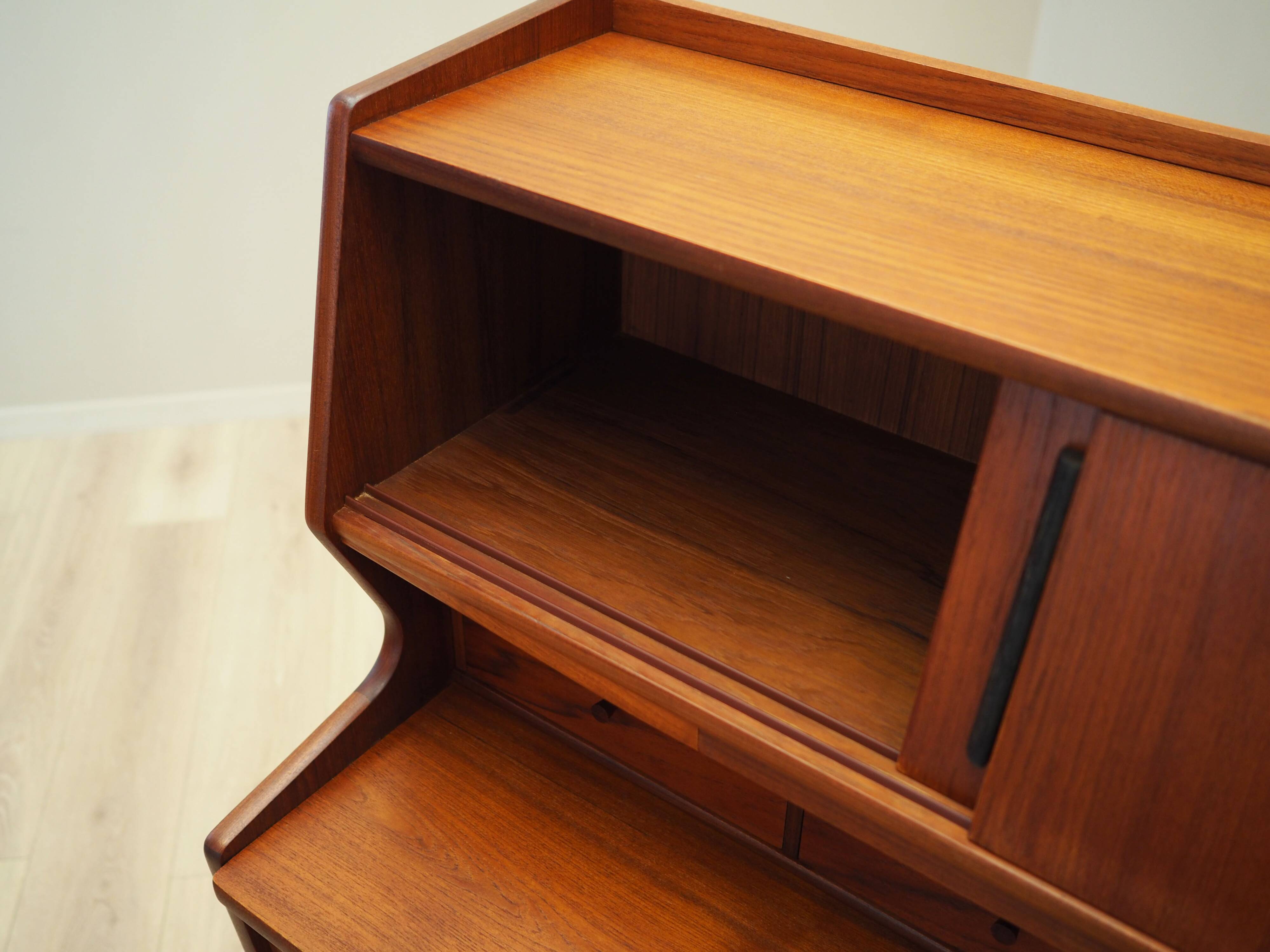 Teak secretary, Danish design, 1970s, production: Denmark