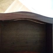 Nightstand with writing desk in Louis XV style.