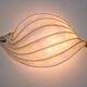 Lampe murale décorative Organic Light Sculpture, branche de bouleau et papier