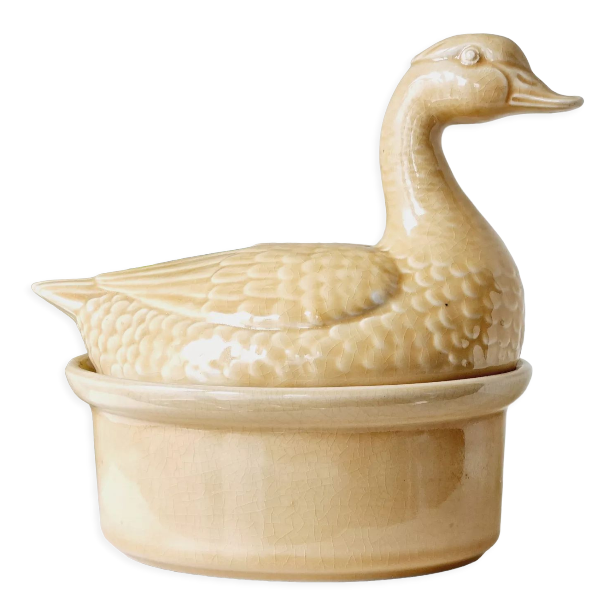Ceramic duck terrine