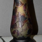 Gallé Tip Glass Paste Mushroom Lamp