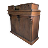 Authentic Old Craft Counter in Solid Oak - Panel Front