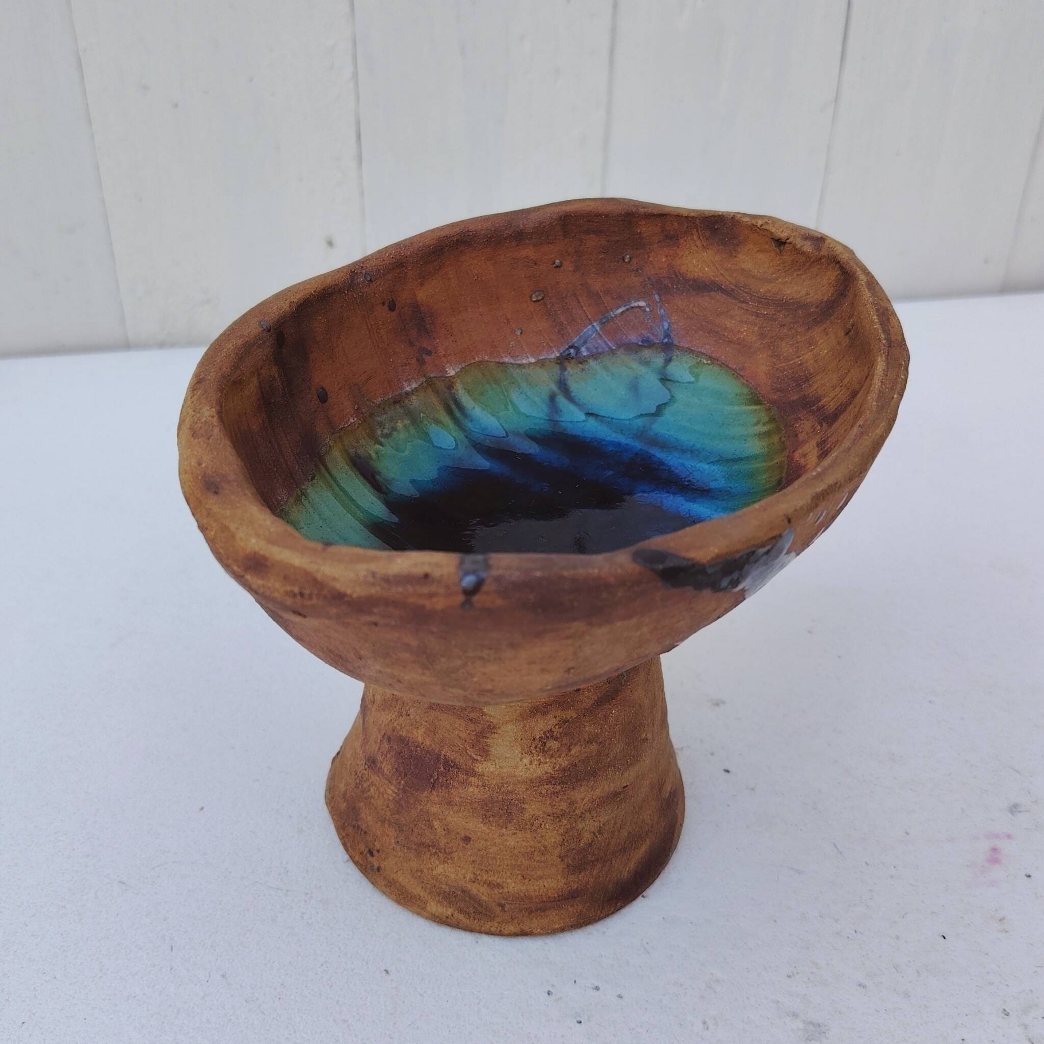 Tray, La Colombe pottery, M. Brault