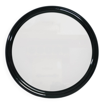 vintage Tiger black round mirror