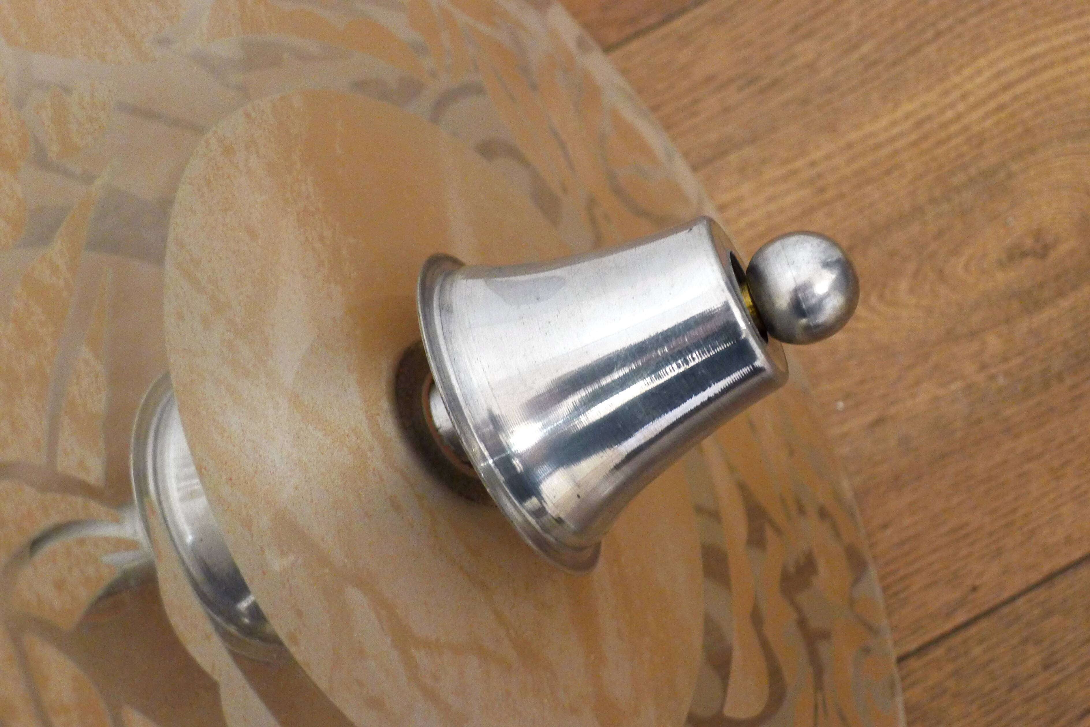 Pink Art Deco chandelier