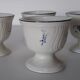 Coquetier x4 Villeroy and Boch collection old Luxembourg