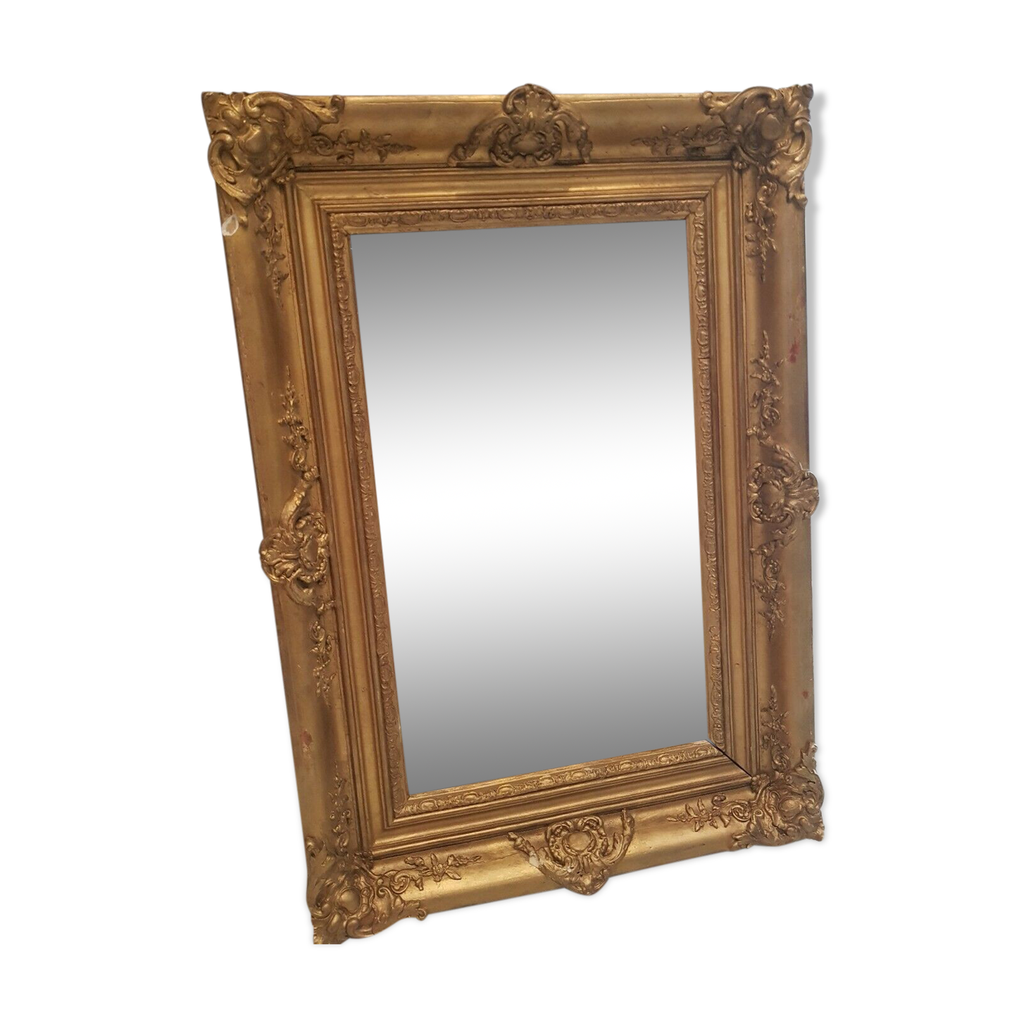 Old Louis XV-style mirror 19th century 40x59cm