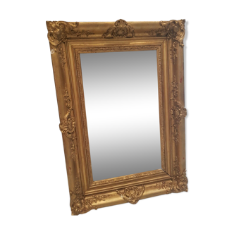 Old Louis XV-style mirror 19th century 40x59cm