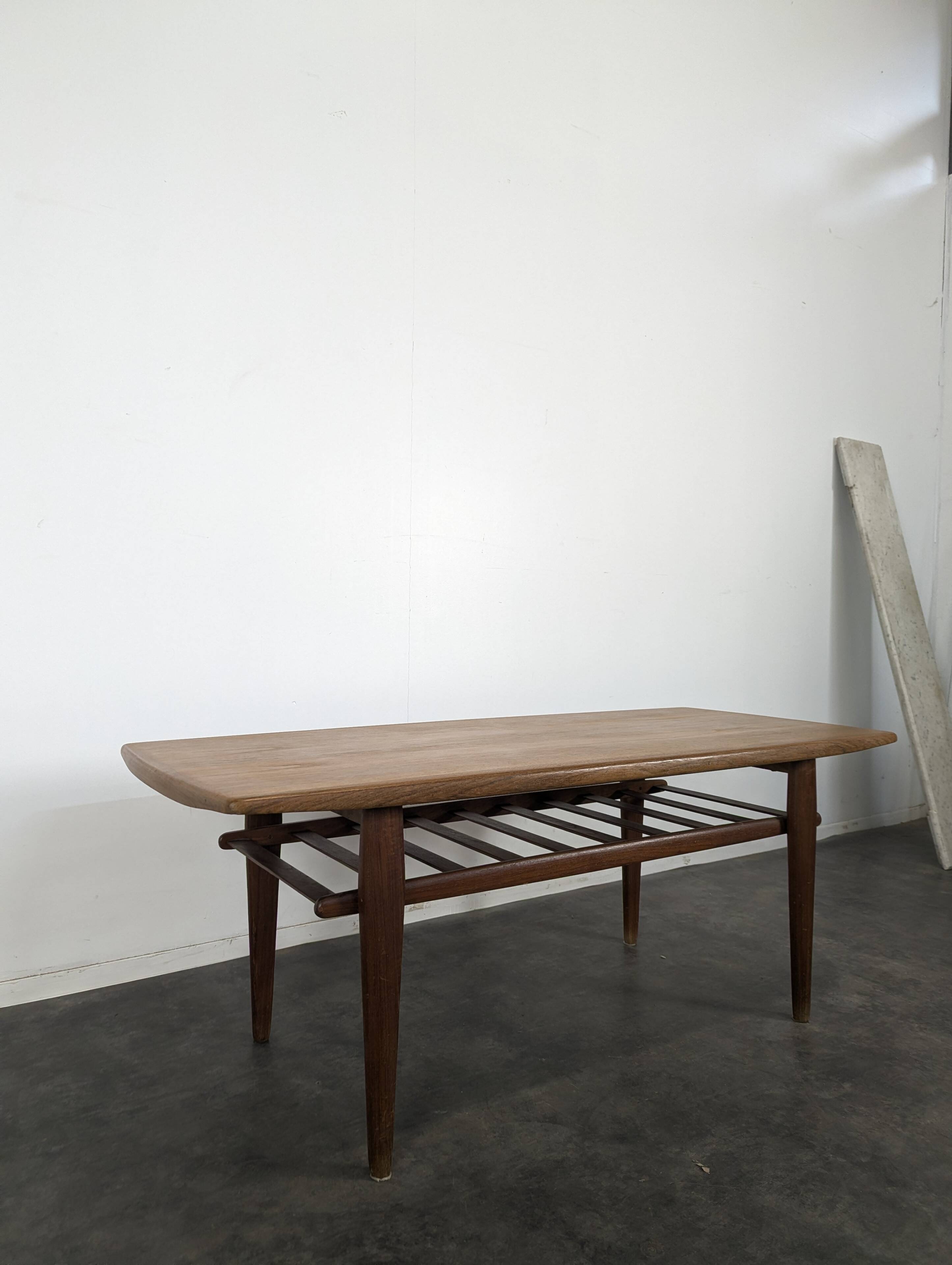 GJ106 coffee table in teak by Grete Jalk for Glostrup