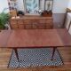 Scandinavian dining expandable room table