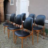 Série de  chaises Baumann Pégase