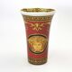 Versace Rosenthal Porcelain Medusa Small Vase