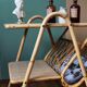 Table carries vintage rattan review