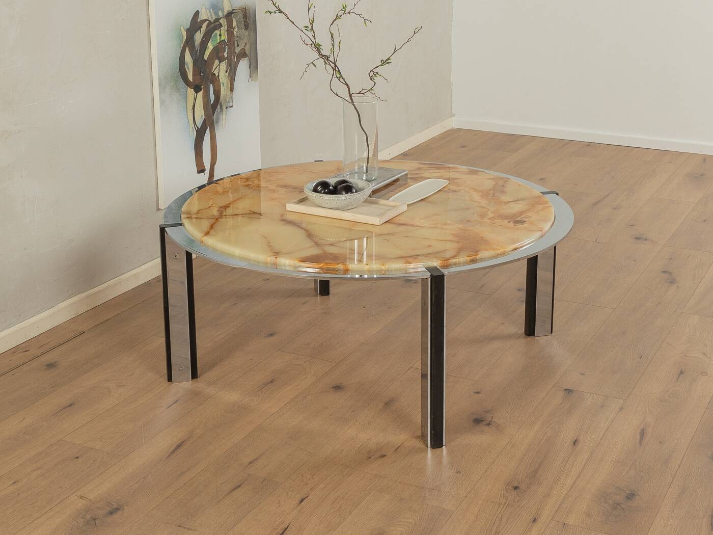 Onyx coffee table Ø 114 cm