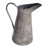 Old vintage zinc pitcher