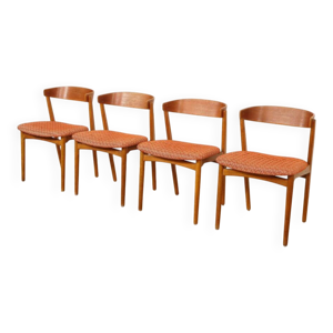4 chaises de salle à - manger danoises