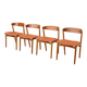 Set of 4 Farstrup dining chairs - Danish design vintage
