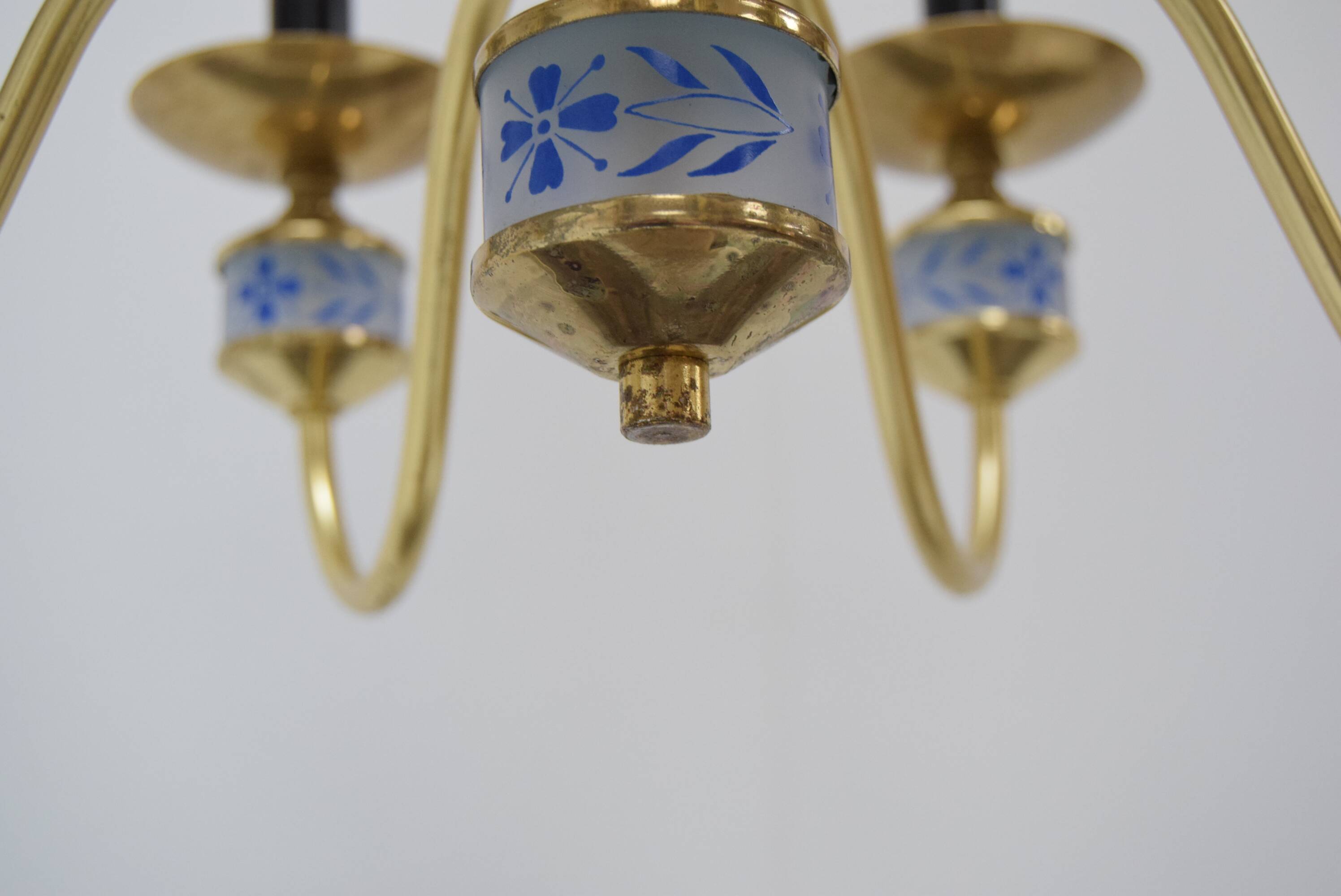 Mid-century Chandelier by Kamenicky Senov, Czechoslovakia, 1970's.
