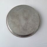 Silver metal tray