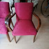 Pair of bridge chairs