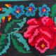 Vintage Moldovan square kilim 130x135 cm kelim wool rug medium 2549