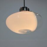 Mid-Century Modern Art Glass Pendant by Kamenicky Senov, 1970s