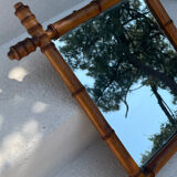 Bamboo mirror 1960s