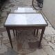 Set of three Louis XVI mahogany nesting tables