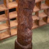 Tree fern totem statue