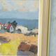 Gunnar Ekdahl,  Swedish Modern Landscape, Oil on Panel, 1960s, Framed