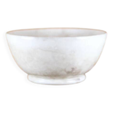 Antique bowl, large Lufapo Massarelos ceramic bowl, breakfast bowl, art deco