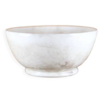 Antique bowl, large Lufapo Massarelos ceramic bowl, breakfast bowl, art deco