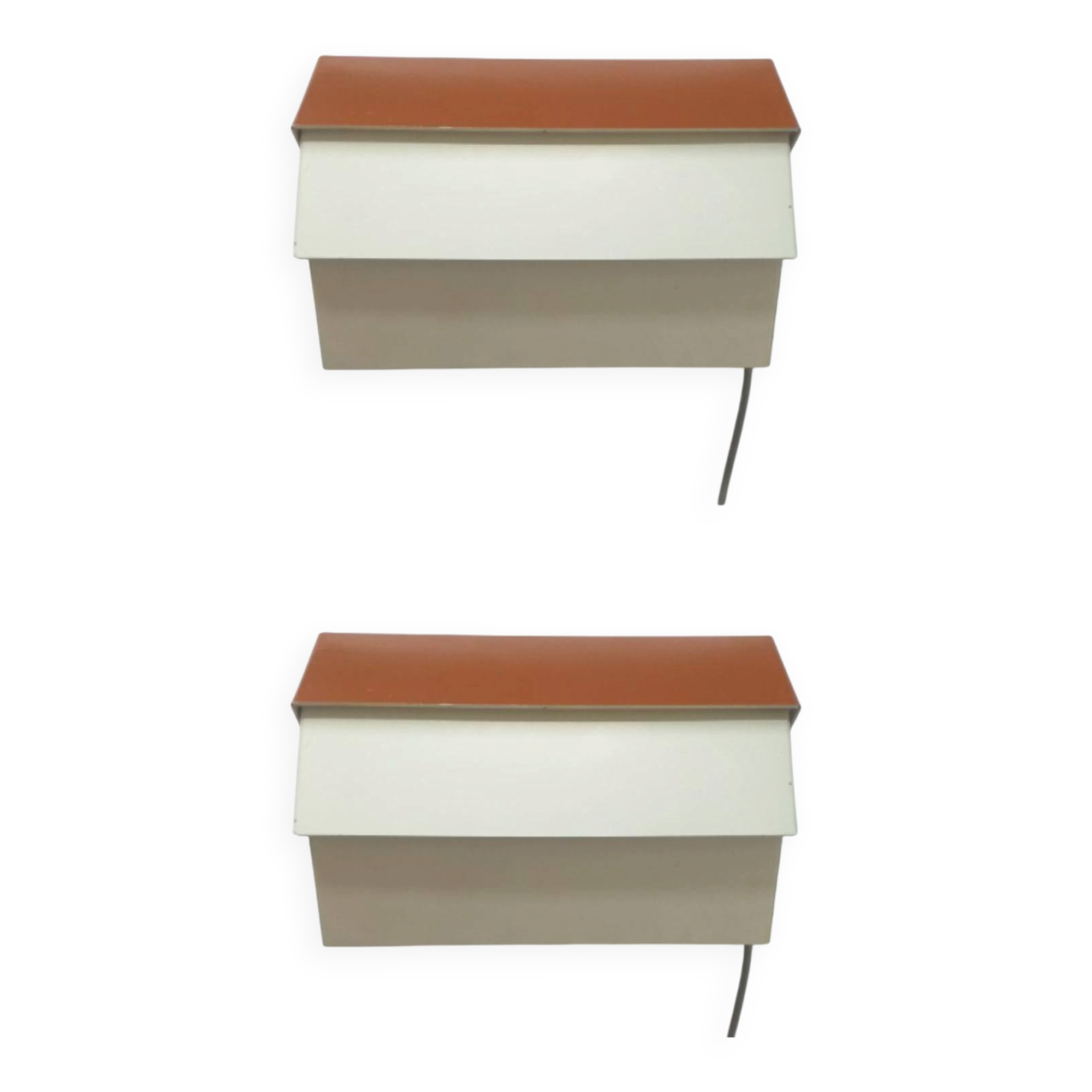 Pair of Midcentury Wall Lamps Napako, 1970s