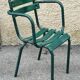 Series of 4 garden chairs