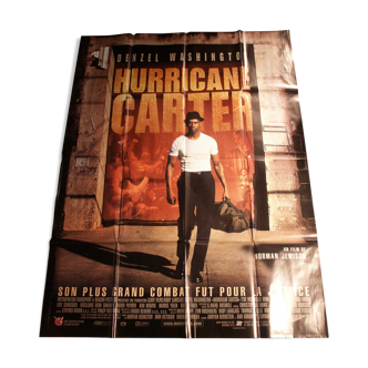 Hurricane Carter 160 x 120 affiche pliée originale