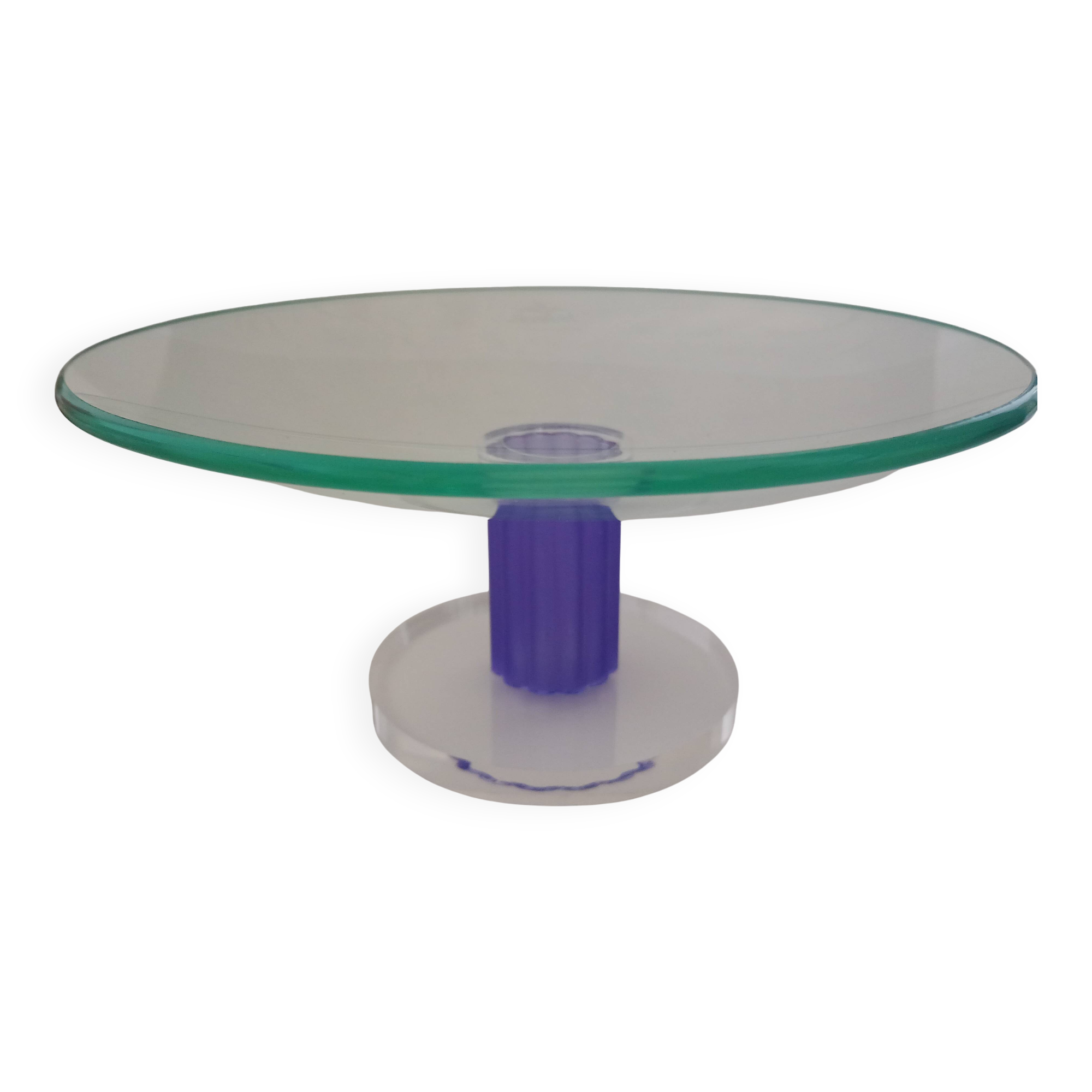 Coupe sur pied en verre Montana.design Postmoderne