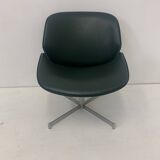 Mid-Century Artifort Geoffrey Harcourt lounge chair ‘Exquis’ , dark green ,