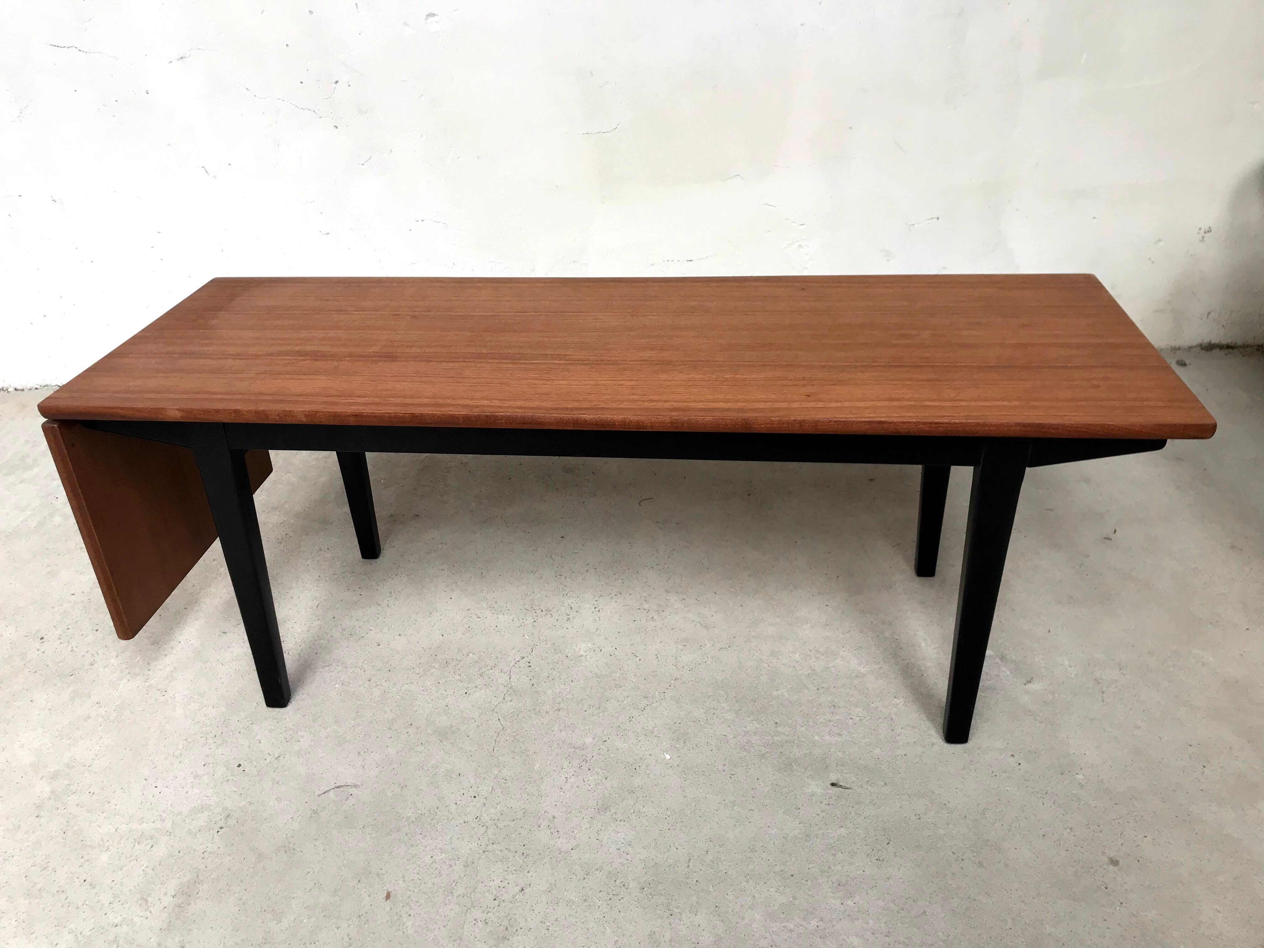 Coffee table with Nathan Quality 60s extension