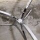 Vintage coffee table, chrome and glass