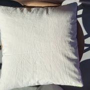 Vintage embroidered cushion