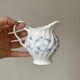 White porcelain creamer with small blue flowers – Milk jug
