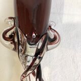 Vase en verre soufflé