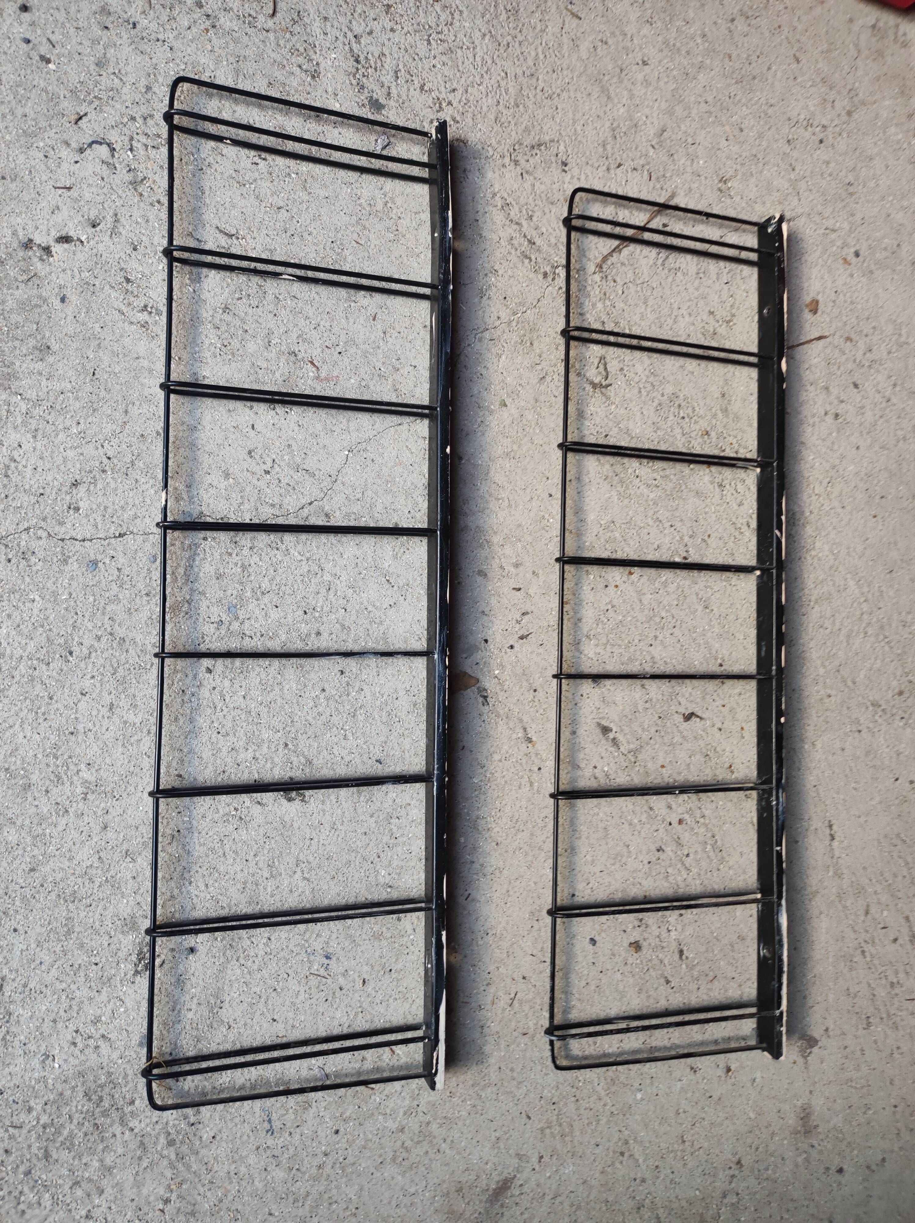 Vintage Tomado Holland Library Wall Shelf
