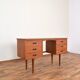 Mid-Century Danish Teak Desk, 1960s.