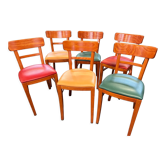 Set of 6 bistro chairs