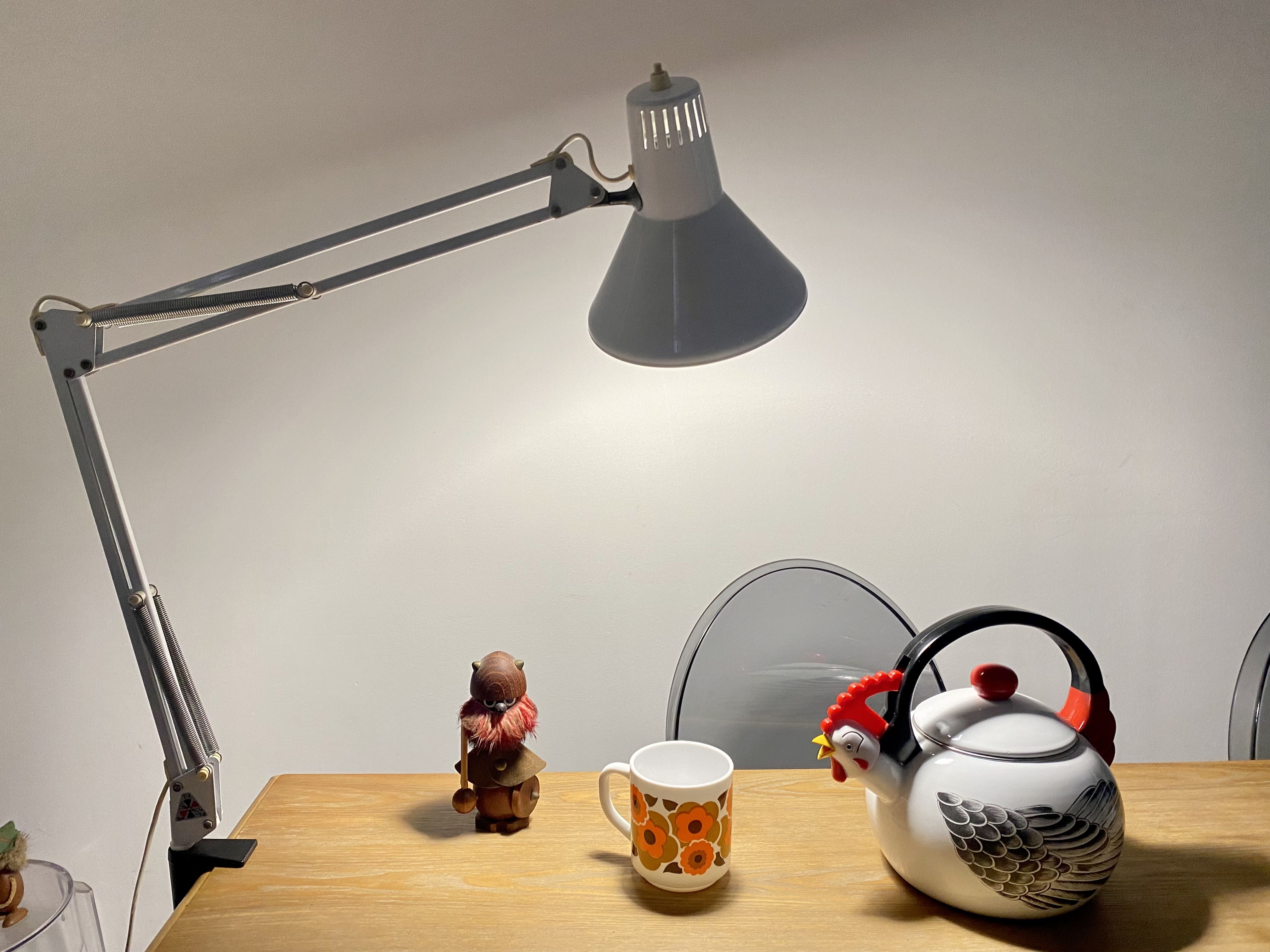 Desk lamp architect twist T1 italy vintage 70s