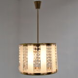 Mid-century Chandelier by  Jablonecke Sklarny Novy Bydzov, 1970’s.